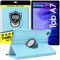 Etui obrotowe do Samsung Galaxy Tab A7 T500 T505 | niebieski