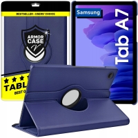 Etui obrotowe do Samsung Galaxy Tab A7 T500 T505 | granatowy