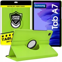 Etui obrotowe do Samsung Galaxy Tab A7 T505 T500 | zielony