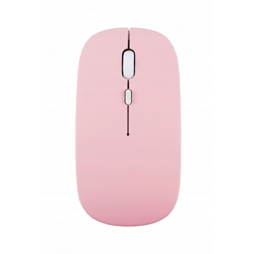 Myszka bezprzewodowa Bluetooth cicha myszka optyczna | różowy