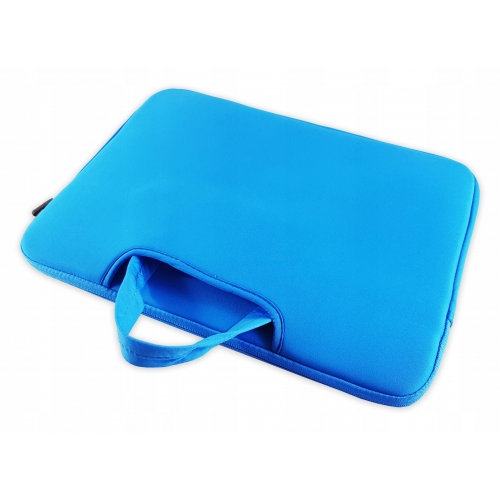 Etui torba case pokrowiec na laptopa 14 15,6 cali | niebieski